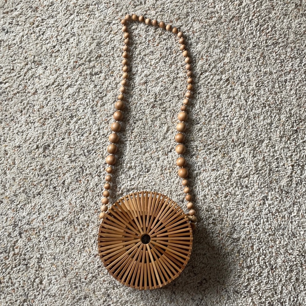 Cult Gaia bamboo crossbody